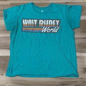 Disney Walt Disney World Graphic Tee Shirt Women’s 2XL XXL